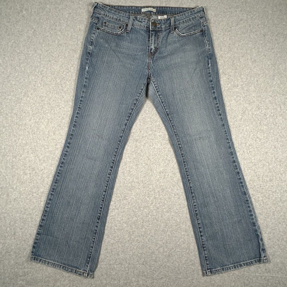 Levi's 545 Low Boot Cut Denim Jeans Women's Size 12‎ Light Medium Wash